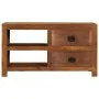 Mesa de centro con 2 cajones madera maciza de mango 90x40x50 cm | Tu tienda online para hogar, jardín y más Foro24.es