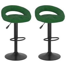 Taburetes de cocina 2 unidades terciopelo verde oscuro von , Küchenhocker - Ref: Foro24-333272, Preis: 110,93 €, Rabatt: %