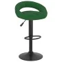 Taburetes de cocina 2 unidades terciopelo verde oscuro de , Taburetes de cocina - Ref: Foro24-333272, Precio: 110,93 €, Descu...