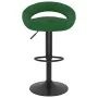 Taburetes de cocina 2 unidades terciopelo verde oscuro de , Taburetes de cocina - Ref: Foro24-333272, Precio: 110,93 €, Descu...
