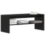 Mueble para TV madera contrachapada roble negro100x40x40 cm de , Muebles TV - Ref: Foro24-859119, Precio: 45,64 €, Descuento: %