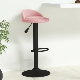 Taburete de cocina de terciopelo rosa von , Küchenhocker - Ref: Foro24-333595, Preis: 62,87 €, Rabatt: %