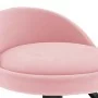 Taburete de cocina de terciopelo rosa de , Taburetes de cocina - Ref: Foro24-333595, Precio: 62,87 €, Descuento: %