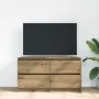 Mueble para TV madera de ingeniería roble artisan 100x35x54 cm by , TV Furniture - Ref: Foro24-861804, Price: 100,68 €, Disco...