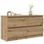 Mueble para TV madera de ingeniería roble artisan 100x35x54 cm by , TV Furniture - Ref: Foro24-861804, Price: 100,68 €, Disco...