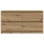 Mueble para TV madera de ingeniería roble artisan 100x35x54 cm by , TV Furniture - Ref: Foro24-861804, Price: 100,68 €, Disco...