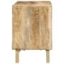 Mueble de TV madera maciza de mango rugosa 105x46x32 cm by , CD and DVD storage - Ref: Foro24-4104523, Price: 197,76 €, Disco...