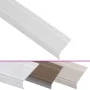 Perfiles de peldaños forma de L 15 uds aluminio plata 90 cm by , Stairs - Ref: Foro24-146733, Price: 47,75 €, Discount: %