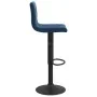 Taburetes de cocina 2 unidades terciopelo azul de , Taburetes de cocina - Ref: Foro24-333735, Precio: 128,88 €, Descuento: %