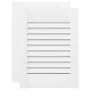 Puerta de armario de lamas 2 uds blanco 39,5x29,5 cm von , Schranktüren - Ref: Foro24-4015898, Preis: 27,01 €, Rabatt: %