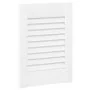 Puerta de armario de lamas 2 uds blanco 39,5x29,5 cm von , Schranktüren - Ref: Foro24-4015898, Preis: 27,01 €, Rabatt: %