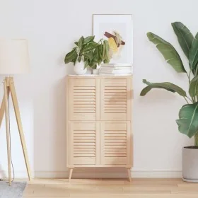 Puerta de armario de lamas 4 uds 39,5x29,5 cm madera de pino von , Schranktüren - Ref: Foro24-4015887, Preis: 35,07 €, Rabatt: %