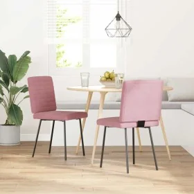 Sillas de comedor 2 unidades terciopelo rosa von , Essstühle - Ref: Foro24-4101160, Preis: 85,20 €, Rabatt: %