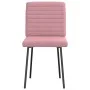 Sillas de comedor 2 unidades terciopelo rosa by , dining chairs - Ref: Foro24-4101160, Price: 85,20 €, Discount: %