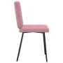 Sillas de comedor 2 unidades terciopelo rosa by , dining chairs - Ref: Foro24-4101160, Price: 85,20 €, Discount: %