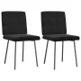 Sillas de comedor 2 unidades terciopelo negro by , dining chairs - Ref: Foro24-4101162, Price: 85,20 €, Discount: %