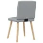 Sillas de comedor giratorias 2 unidades tela gris claro | Tu tienda online para hogar, jardín y más Foro24.es