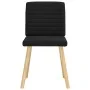 Sillas de comedor 2 unidades tela negro | Tu tienda online para hogar, jardín y más Foro24.es