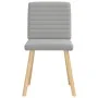 Sillas de comedor 2 uds tela gris nube by , dining chairs - Ref: Foro24-4101183, Price: 103,21 €, Discount: %