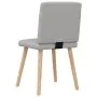 Sillas de comedor 2 uds tela gris nube by , dining chairs - Ref: Foro24-4101183, Price: 103,21 €, Discount: %
