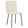 Sillas de comedor 2 unidades terciopelo crema | Tu tienda online para hogar, jardín y más Foro24.es