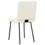 Sillas de comedor 2 unidades terciopelo crema | Tu tienda online para hogar, jardín y más Foro24.es