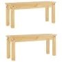Juego de comedor Panama 3 pzas madera maciza de pino von , Möbelsets für Küchen und Esszimmer - Ref: Foro24-3345182, Preis: 4...