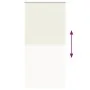 Estor Enrollable Opaco Blanco Roto 95x230cm Tela Ancho 90,7cm de , Persianas y estores - Ref: Foro24-4011725, Precio: 25,58 €...