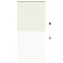 Estor Enrollable Opaco Blanco Roto 105x230cm Tela Ancho 100,7cm by , Blinds and blinds - Ref: Foro24-4011727, Price: 24,58 €,...