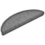 Alfombrilla escalera 30 uds gris oscuro 56x17x3 cm de , Alfombrillas para escalones - Ref: Foro24-3365734, Precio: 112,89 €, ...