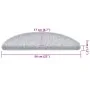 Alfombrilla escalera 30 uds gris claro 56x17x3 cm de , Alfombrillas para escalones - Ref: Foro24-3365736, Precio: 118,28 €, D...