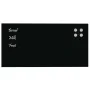 Pizarra magnética de pared vidrio templado negro 80x40 cm by , White boards - Ref: Foro24-4008609, Price: 32,56 €, Discount: %