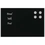 Pizarra magnética de vidrio templado negro 30x20 cm by , White boards - Ref: Foro24-4008602, Price: 17,45 €, Discount: %