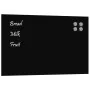Pizarra magnética de pared vidrio templado negro 80x50 cm by , White boards - Ref: Foro24-4008614, Price: 41,03 €, Discount: %