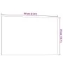 Pizarra magnética de pared vidrio templado negro 80x50 cm by , White boards - Ref: Foro24-4008614, Price: 41,03 €, Discount: %