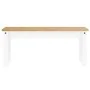 Juego de comedor Panama 3 pzas madera maciza de pino blanco by , Furniture sets for kitchens and dining rooms - Ref: Foro24-3...