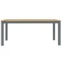 Juego de comedor Panama 5 pzas madera maciza de pino gris by , Furniture sets for kitchens and dining rooms - Ref: Foro24-334...