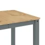 Juego de comedor Panama 5 pzas madera maciza de pino gris by , Furniture sets for kitchens and dining rooms - Ref: Foro24-334...