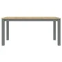 Juego de comedor Panama 4 pzas madera maciza de pino gris de , muebles para cocinas y comedores - Ref: Foro24-3345177, Precio...