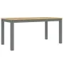 Juego de comedor Panama 5 pzas madera maciza de pino gris by , Furniture sets for kitchens and dining rooms - Ref: Foro24-334...