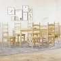 Juego de comedor Panama 7 pzas madera maciza de pino by , Furniture sets for kitchens and dining rooms - Ref: Foro24-3345212,...