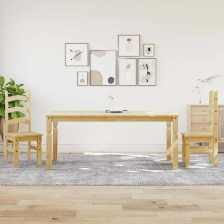 Juego de comedor Panama 3 pzas madera maciza de pino by , Furniture sets for kitchens and dining rooms - Ref: Foro24-3345206,...
