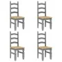 Juego de comedor Panama 5 pzas madera maciza de pino gris by , Furniture sets for kitchens and dining rooms - Ref: Foro24-334...