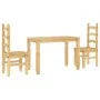 Juego de comedor Panama 3 pzas madera maciza de pino by , Furniture sets for kitchens and dining rooms - Ref: Foro24-3345194,...