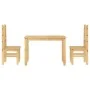 Juego de comedor Panama 3 pzas madera maciza de pino by , Furniture sets for kitchens and dining rooms - Ref: Foro24-3345194,...