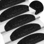 Alfombrilla escalera 30 uds. negro 65x21x4 cm by , Stair mats - Ref: Foro24-3365813, Price: 180,92 €, Discount: %
