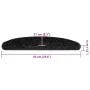 Alfombrilla escalera 30 uds. negro 65x21x4 cm by , Stair mats - Ref: Foro24-3365813, Price: 180,92 €, Discount: %