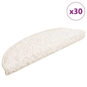 Alfombrilla escalera 30 uds. Blanco 56x17x3 cm by , Stair mats - Ref: Foro24-3365805, Price: 154,32 €, Discount: %