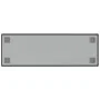 Pizarra magnética de pared vidrio templado negro 60x20 cm by , White boards - Ref: Foro24-4008616, Price: 20,53 €, Discount: %