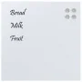 Pizarra magnética de pared vidrio templado blanco 60x60 cm von , Whiteboards - Ref: Foro24-4008637, Preis: 39,80 €, Rabatt: %